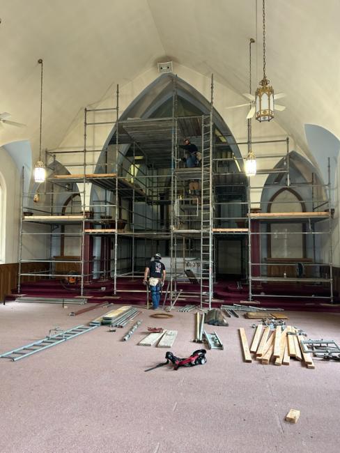 5 Renovation scaffolding